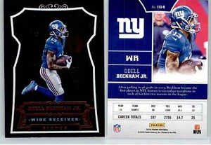 Odell Beckham Jr. 2016 Panini Knight’s Templar #104 Giants - Picture 1 of 1