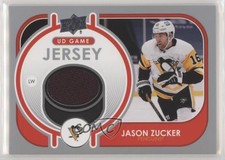 2021-22 Upper Deck Series 1 UD Game Jersey Jason Zucker #GJ-JZ