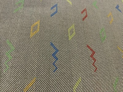 ORIGINAL VW T4 T5 TRANSPORTER+CRAFTER INKA Auto Bezugsstoff Meterware grau 167cm - Bild 1 von 4