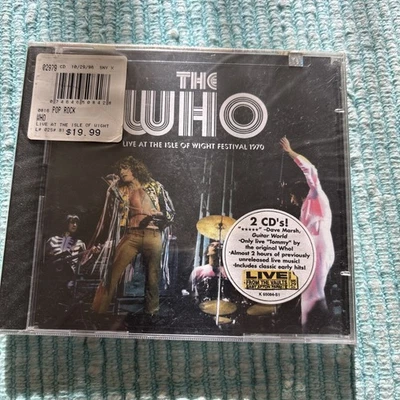 Live at the Isle of Wight Festival 1970 by The Who ( 1996, 2-Cds) New Foto 1 de 3