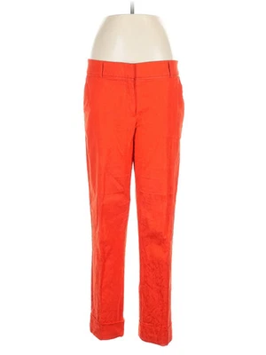 7th Avenue Design Studio New York & Company Women Orange Casual Pants 8 Tall - Image 1 of 4