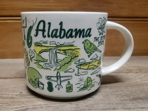 Starbucks Alabama Been There Series 14 Oz Coffee Mug 2021 Pre-owned VG - Picture 1 of 10