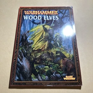 Warhammer Classic Wood Elves Army Book Vintage 2005 SC OOP 25A1623 - Picture 1 of 2