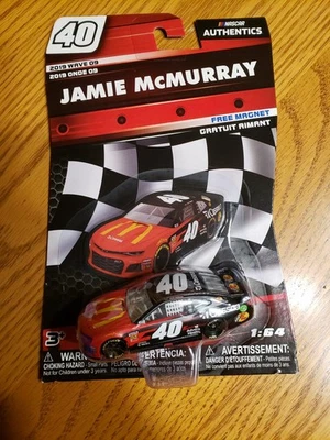 Jamie McMurray Nascar Authentics #40 McDonald's Cessna 1/64 Diecast 2019 Wave 9 - Image 1 of 3