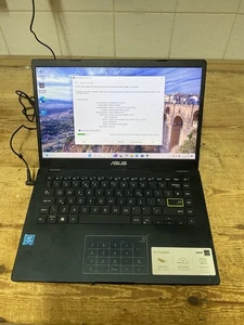 Asus Vivobook E410M Celeron N4020 4GB Ram 120GB SSD  Windows 11 - Picture 1 of 3