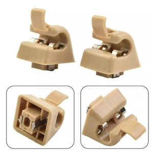 2PCS Of Sun Visor Clips Holders For Mercedes W123,W124,W126,W140,W201 For Benz - Picture 1 of 14