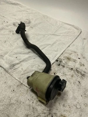 2011 FORD TAURUS SILVER STEERING FLUID TANK RESERVOIR ++ - Image 1 of 4