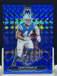 ZAIRE FRANKLIN 2024 Panini Mosaic Football #/99 BLUE MOSAIC #98 IND Colts - Picture 1 of 3
