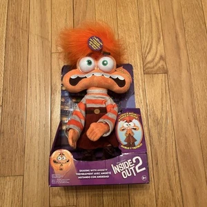 Disney Inside Out 2 Shaking With Anxiety Feature Plush, Kids Toy New - Picture 1 of 3
