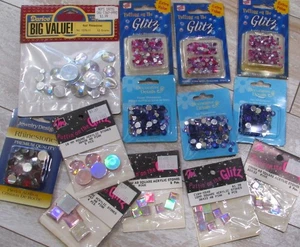 BIG LOT Rhinestones for Trim Jewelry Crafts Darice WT Western Embellishment NIP - Picture 1 of 4