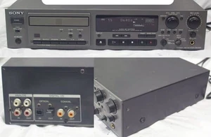 Sony CDR-W33 Professional Rack Mount CD Recorder Player Audio Deck Black Japan - Picture 1 of 6