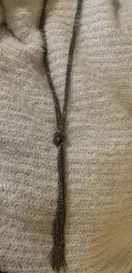 Multi Strang Silberfarbene Alfani Halskette - Bild 1 von 3