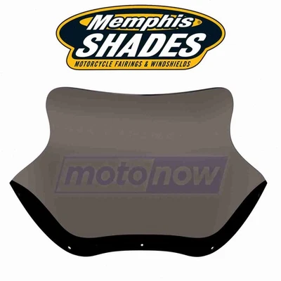 Memphis Shades Spoiler Windshield for 1998-2009 Harley Davidson FLTR Road nz Foto 1 de 4