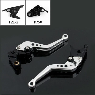 CNC Court Ajustable Frein d'embrayage Leviers Pour Kawasaki Z900 17-18 SILVE E03 - Photo 1/4