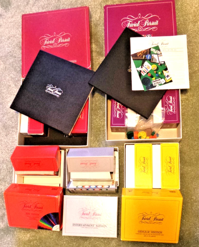 Job Lot Board Games Trivial Pursuit Baby Boomer RPM Entertainment  TV & Genus 11 - Image 1 of 1