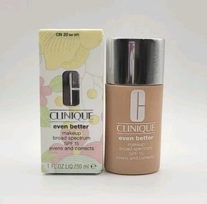 CLINIQUE Even Better Makeup Broad Spectrum SPF 15 - CN 20 Fair (VF) - 30ml/ 1 FL - Picture 1 of 8