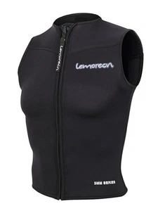 Women Wetsuits Top Premium Neoprene 3mm Zipper Diving Vest (2097black6) - Picture 1 of 4