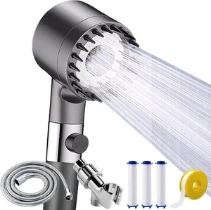Drivse iondrops Filtered Shower Head with Handheld,High Pressure Showerhead w.. - Picture 1 of 9
