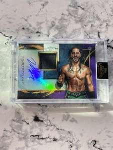 2020 Topps WWE Fully Loaded Mustafa Ali Turnbuckle Pad Relic Auto Signed SSP /25 - Picture 1 of 3
