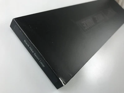 Original Apple Watch Series 10 9 NIKE Sport loop 44mm 45MM 46MM 49MM band BLACK - Image 1 of 4