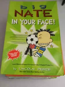 Lote de 9 libros de bolsillo de Big Nate - Imagen 1 de 11