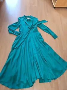 MAISON COMMON Seidenkleid smaragd Gr. 36/38 - Bild 1 von 8