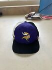 Vintage 90S Minnesota Vikings Pro Player Pinwheel Snapback Hat