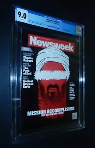 Osama Bin Laden NEWSWEEK Magazine CGC Special Issue May 2011 Nicole Kidman 9/11 - Picture 1 of 3