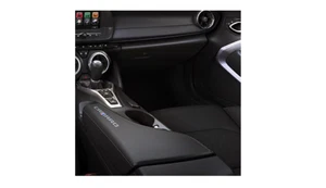 2016-2024 Chevrolet Camaro Arm Rest Black w/ Embroidered Script 84092719 OEM GM - Picture 1 of 1