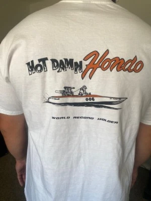 CAMISETA HOT DAMN HONDO BARCO CLÁSICO Foto 1 de 2