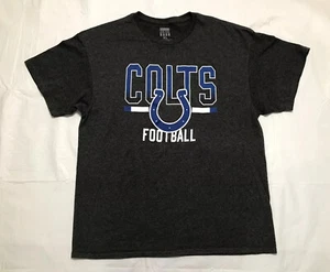 Indianapolis Colts Football T Shirt Men's Size XL NFL Gray SS Junk Food - Picture 1 of 3