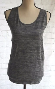 *NWT* Women's Athletic Sports Tank Top Gray Racerback Stretch Size M - Picture 1 of 3