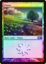 Plains (231) FOIL Magic 2011 / M11 HEAVILY PLD Basic Land MAGIC CARD ABUGames