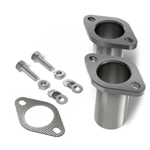 Juego de bridas de reparación universal VZ sistema de escape Ø45 50 55 60 mm brida de escape JUEGO - Imagen 1 de 20