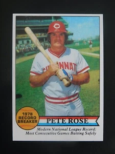 Tarjeta de béisbol Topps #204 1979 Pete Rose (casi nueva) - Imagen 1 de 2