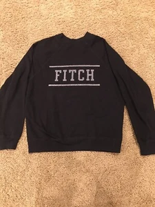 Abercrombie Kids Fitch Black Sweatshirt Small EUC - Picture 1 of 4