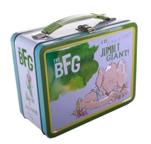 Almuerzo escolar de metal para niños con mango de almacenamiento de lata contenedor de alimentos el gigante BFG - Imagen 1 de 3