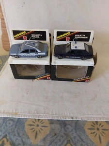 c1977 Mebetoys Alfa Romeo Giulietta Polizia A136 + Carabinieri A135 VNMIB police - Picture 1 of 22
