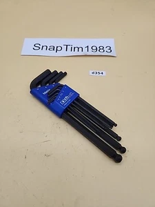 Eklind 13609 9 Piece Metric Long Ball End Hex-L Hex Key Set - Picture 1 of 4