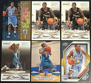 Darren Collison RC Rookie #'d Auto Lot (6) Prestige Short Print SP Hornets UCLA! - Picture 1 of 2