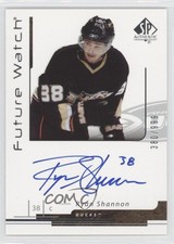 2006-07 SP Authentic Future Watch Auto /999 Ryan Shannon #161 Rookie Auto RC
