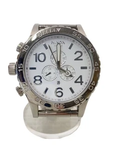 NIXON THE 51-30 Chrono Quartz Men's Watch White Dial Analog Round From Japan - Picture 1 of 5