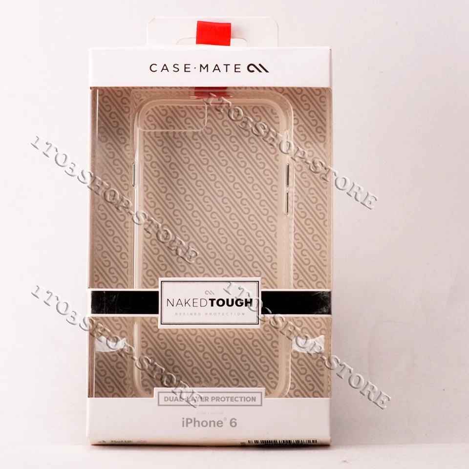 Case-Mate Naked Tough Clear Case Bumper for IPhone 6 4.7-Inch