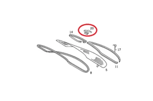 1266781337 REAR WINDSHIELD W126 300SE 300SDL 420SEL 560SEL 350SDL 500SEL 500SE - Picture 1 of 1