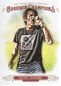 2018 Upper Deck Goodwin Champions #5 Richie Ramone Drummer