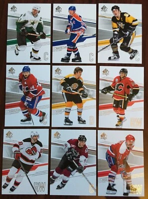 ( U SELECT CARDS ) 2014-15 UD SP Authentic HOCKEY SINGLES**🔽 - Image 1 of 4