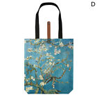 Oil Painting Van Gogh Print Tote Bags Reusable Shopping Bag For Groceries B-ja