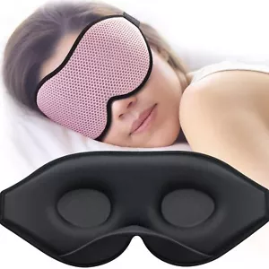 MABAO Sleep Mask for Side Sleeper Eye Mask for Sleeping Women Men 3D Contoure... - Picture 1 of 7