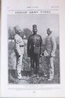 1903 Print Indian Army Bombay Sappers & Miners Full Dress Drill Order Mufti