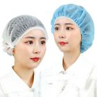 100pcs/Pack Disposable Makeup Hair Net Cap Shower Bathing Hats  Salon